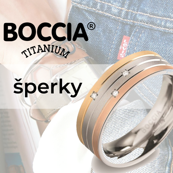 Šperky Boccia Titanium