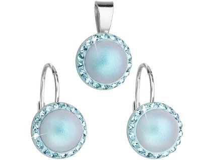 SOUPRAVA SE SWAROVSKI ELEMENTS 39091.3 LIGHT BLUE