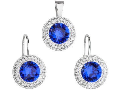 Souprava se Swarovski ELEMENTS 39107.3 MAJESTIC BLUE