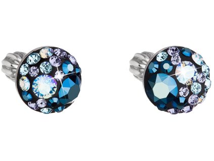 NÁUŠNICE SE SWAROVSKI ELEMENTS 31336.3 BLUE STYLE