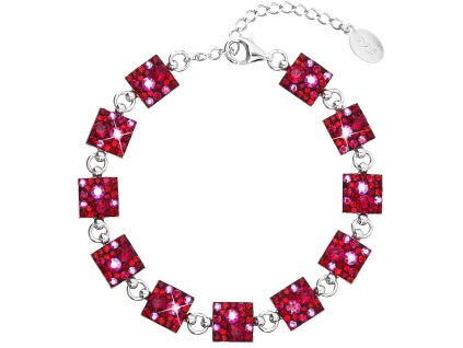 NÁRAMEK SE SWAROVSKI ELEMENTS 33047.3 CHERRY