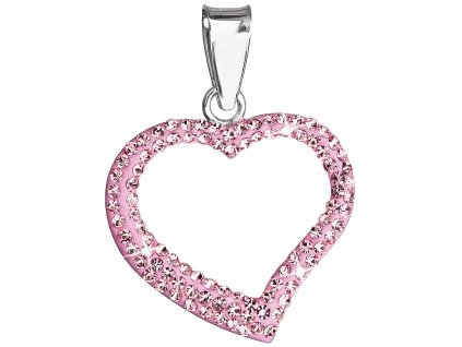 Přívěsek se Swarovski Elements 34093.3 ROSE