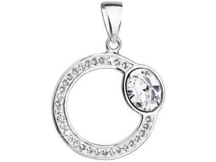 Přívěsek se Swarovski Elements 34215.1 KRYSTAL