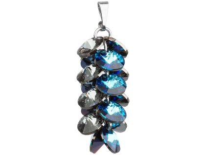 Přívěsek se Swarovski Elements 34195.5 BERMUDA BLUE