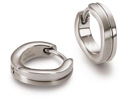Náušnice BOCCIA TITANIUM 0563-01