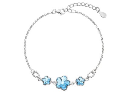 NÁRAMEK SE SWAROVSKI ELEMENTS 33112.3 AQUA