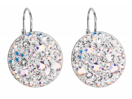 Náušnice se Swarovski Elements 31161.2 krystal AB