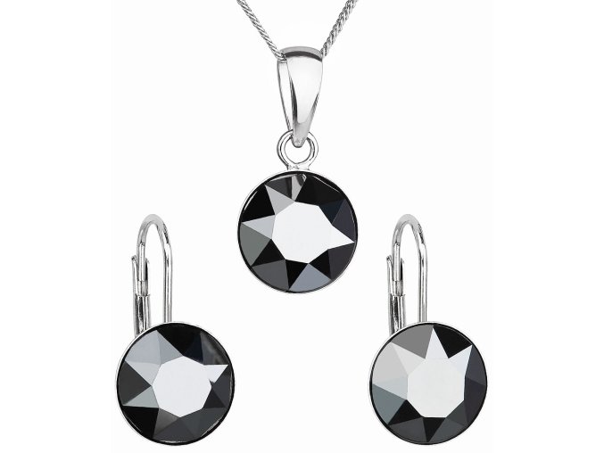 SOUPRAVA SE SWAROVSKI ELEMENTS 39140.5 HEMATITE