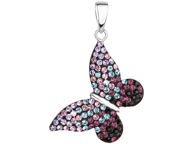 Přívěsek se Swarovski Elements 34192.3 magic violet