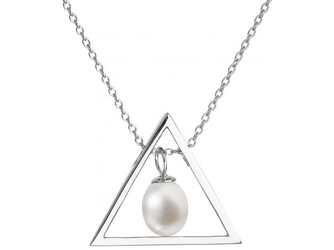Stříbrný perlový náhrdelník 22024.1