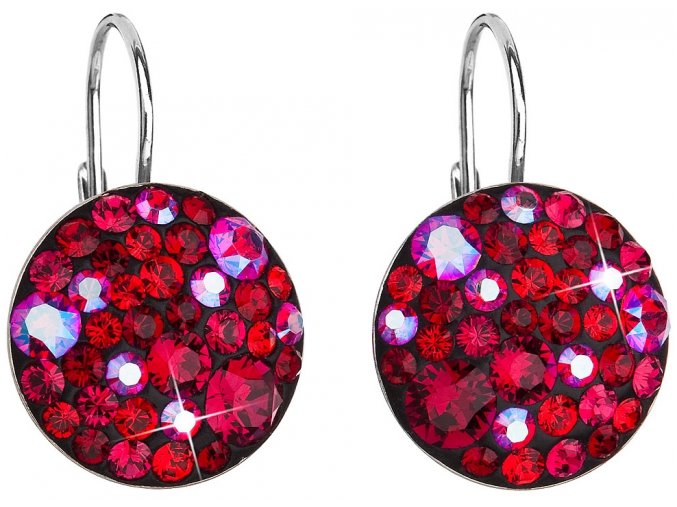 NÁUŠNICE SE SWAROVSKI ELEMENTS 31183.3 CHERRY