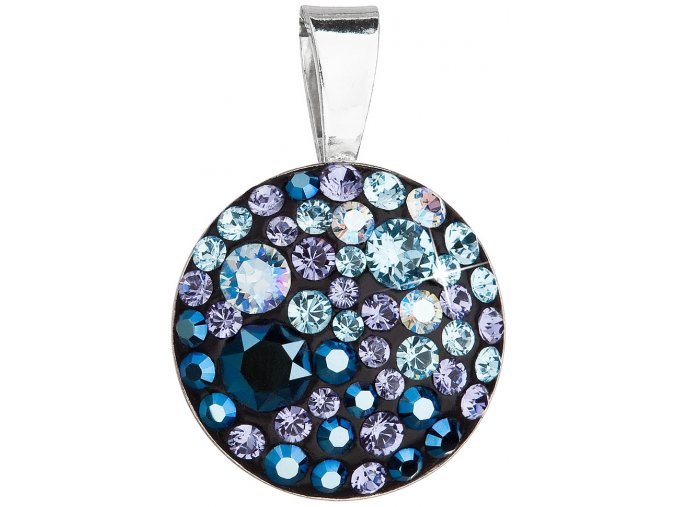 Přívěsek se Swarovski Elements 34225.3 BLUE STYLE