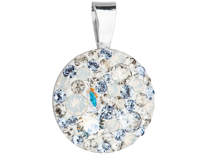 Přívěsek se Swarovski Elements 34225.3 LIGHT SAPPHIRE