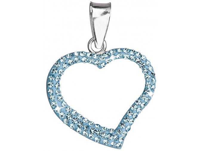 Přívěsek se Swarovski Elements 34093.3 AQUAMARINE