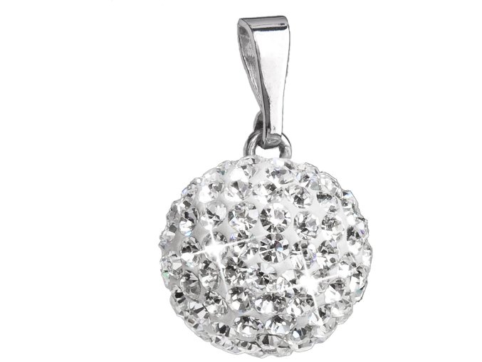 Přívěsek se Swarovski Elements 34080.1 KRYSTAL