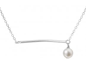 Stříbrný perlový náhrdelník 22022.1