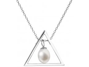 Stříbrný perlový náhrdelník 22024.1