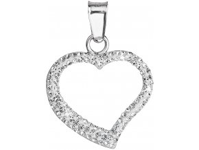 Přívěsek se Swarovski Elements 34093.1 KRYSTAL