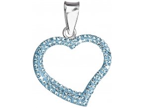 Přívěsek se Swarovski Elements 34093.3 AQUAMARINE