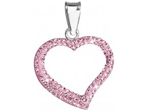 Přívěsek se Swarovski Elements 34093.3 ROSE