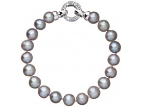 Stříbrný perlový náramek 23010.3