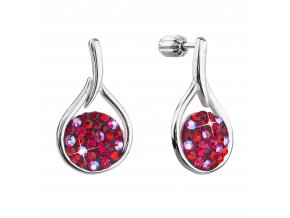 NÁUŠNICE SE SWAROVSKI ELEMENTS 31305.3 CHERRY