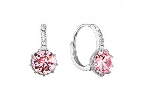 NÁUŠNICE SE SWAROVSKI ELEMENTS 31302.3 LT.ROSE