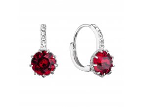 NÁUŠNICE SE SWAROVSKI ELEMENTS 31302.3 RUBY