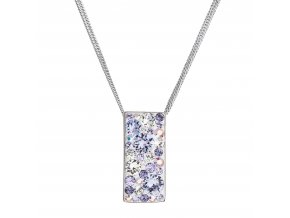 Náhrdelník se Swarovski Elements 32074.3 VIOLET