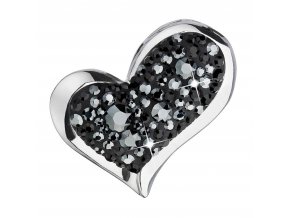 Přívěsek se Swarovski Elements 34184.5 HEMATITE