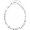 NÁHRDELNÍK SE SWAROVSKI ELEMENTS 32011.1 BÍLÁ
