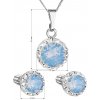 SOUPRAVA SE SWAROVSKI ELEMENTS A OPÁLY 39352.7 modrá