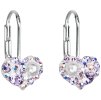 NÁUŠNICE SE SWAROVSKI ELEMENTS 31125.9 VIOLET OPAL