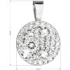 Přívěsek se Swarovski Elements 34225.1 KRYSTAL