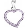 Přívěsek se Swarovski Elements 34093.3 VIOLET