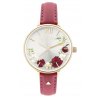 SUNDAY ROSE CARMINE LEATHER SUN-S21