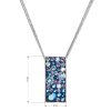 Náhrdelník se Swarovski Elements 32074.3 BLUE STYLE