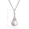 Stříbrný perlový náhrdelník 22033.1
