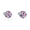 NÁUŠNICE SE SWAROVSKI ELEMENTS 31336.3 mix fialové