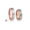 Ocelové snubní prsteny - 018 - Wiliam a Kate