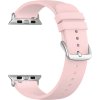 Světle růžový silikonový řemínek na hodinky pro APPLE WATCH 38-40 mm LSXBPS1