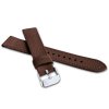 Hnědý řemínek MINET LIZARD se vzorem ještěrky z luxusní kůže Top Grain LSAFC