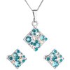 SOUPRAVA SE SWAROVSKI ELEMENTS 39126.3 TURQUOISE