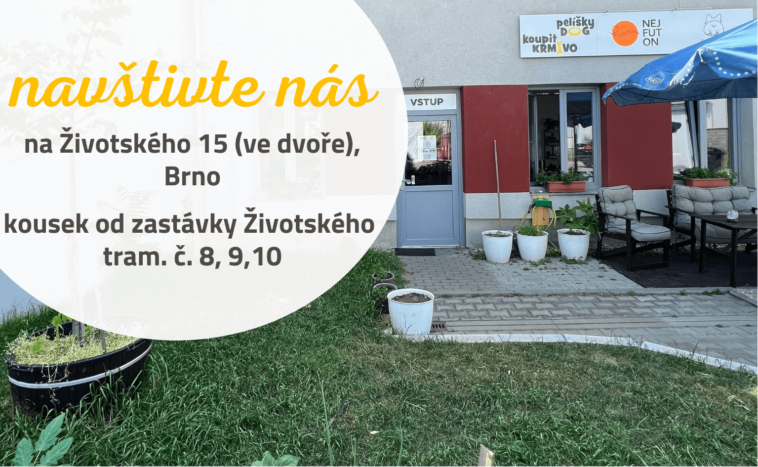 Kamenná prodejna Brno