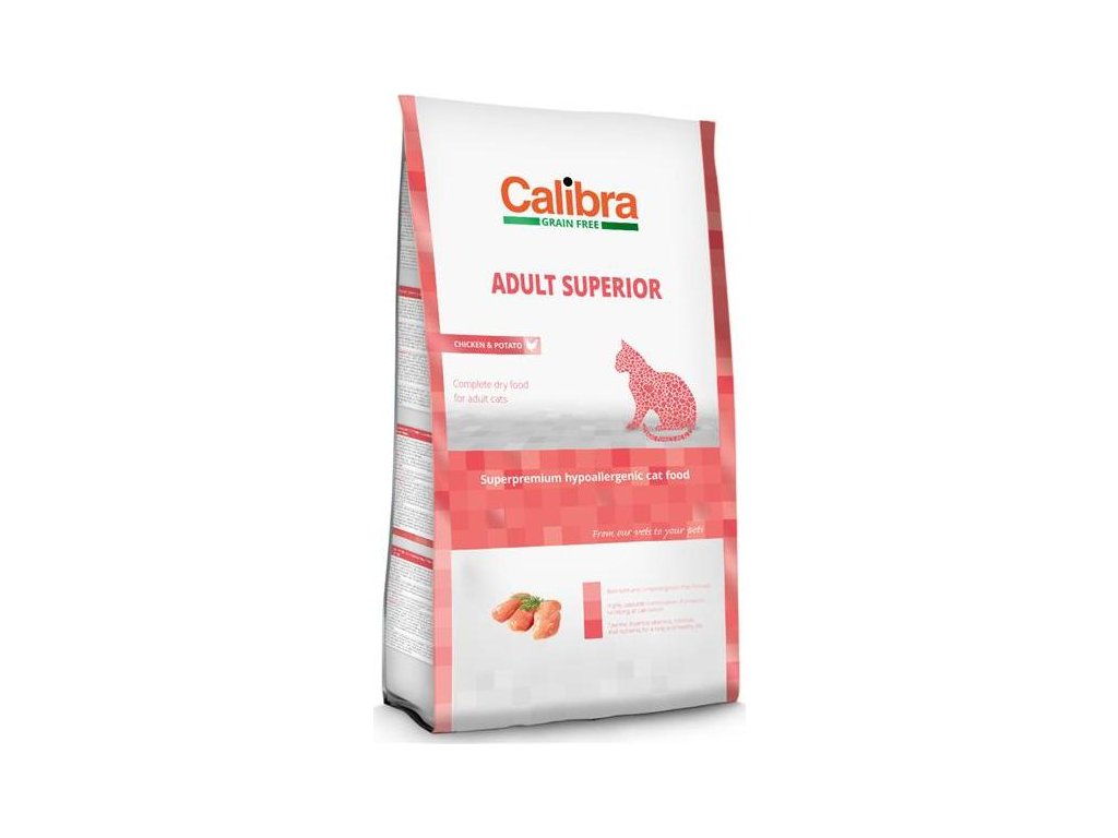 Calibra Cat GF Adult Superior Chicken&Salmon NOVÝ 2 kg
