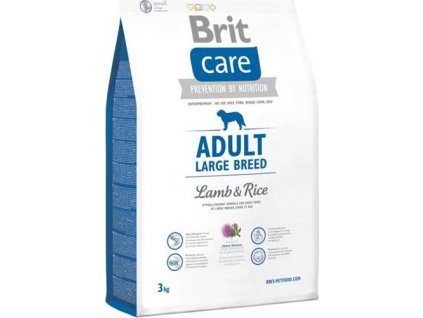 Brit Care Dog Adult Large Breed Lamb & Rice NOVÝ 3 kg