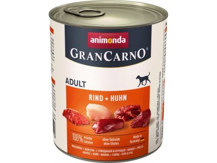 GRANCARNO Adult - hovězí, kuřecí 800g