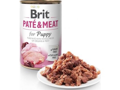 Brit Dog konz Paté & Meat Puppy 400g
