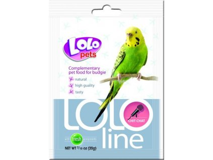 LOLOLINE GADU GADU perličky na mluvení pro andulky 20 g