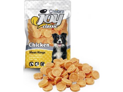 Calibra Joy Dog Classic Chicken Rings 80g NEW